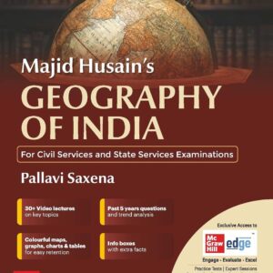 Geography of India (English) for UPSC CSE 2025 by Majid Husain and Pallavi Saxena